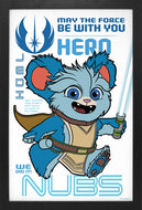 Star Wars - Young Jedi Adventures- Nubs Profile Framed Print