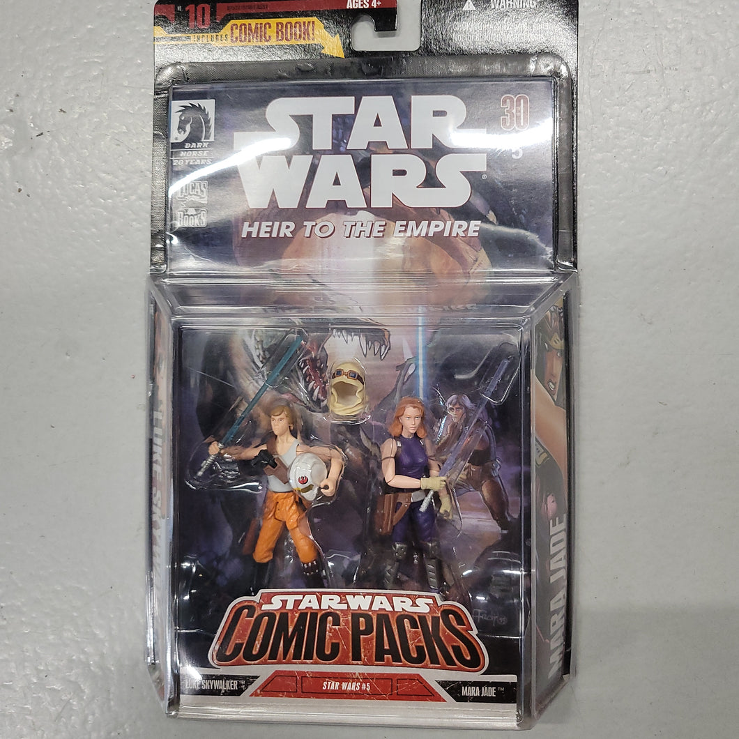 Luke Skywalker Mara Jade Comic Pack – Holocron Toy Store