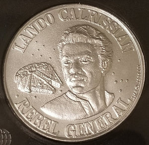 Lando Calrissian (General Pilot) POTF Coin AFA 85