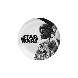 Star Wars Collage 8" Coupe Ceramic Plate