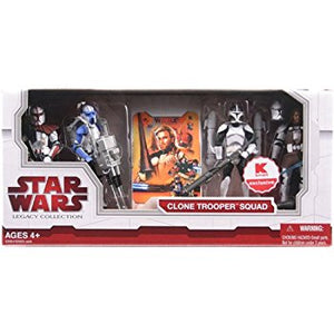 Clone Trooper Squad Battle Pack Legacy 2009 Kmart Excl