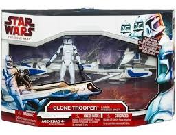 Clone Trooper w Barc Speeder