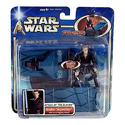 Anakin Skywalker w Force-Flipping Attack AOTC 2002