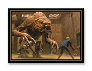 Star Wars - Concept Art Rancor Flat Magnet (2.5" x 3.5")
