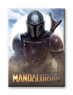 Star Wars - The Mandalorian Stare Flat Magnet (2.5" x 3.5")