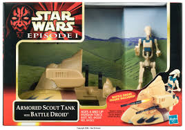Armored Scout Tank w Battle Droid Ep1 1999
