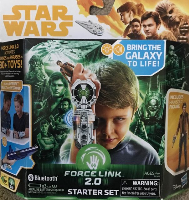 Force Link 2.0 Starter Set w/ Han Solo 3.75