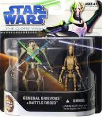 General Grievous & Battle Droid TCW 2010