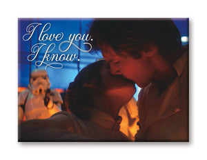 Star Wars - I Love You Flat Magnet (2.5" x 3.5")