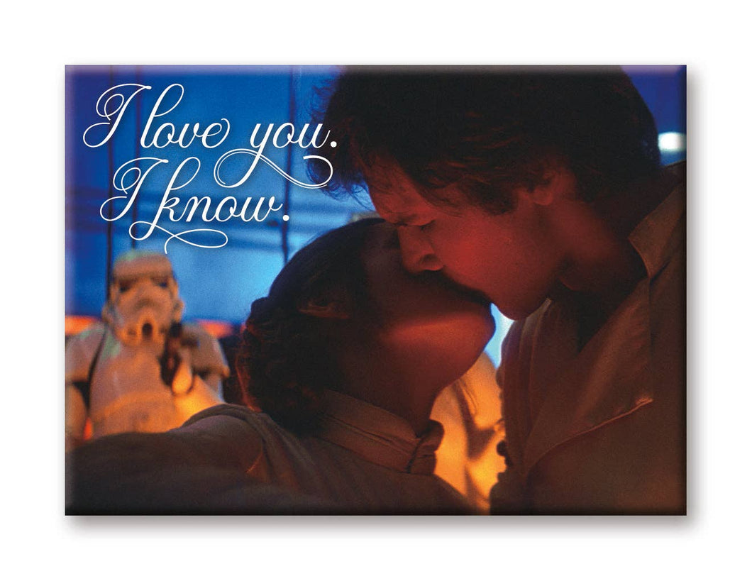 Star Wars - I Love You Flat Magnet (2.5