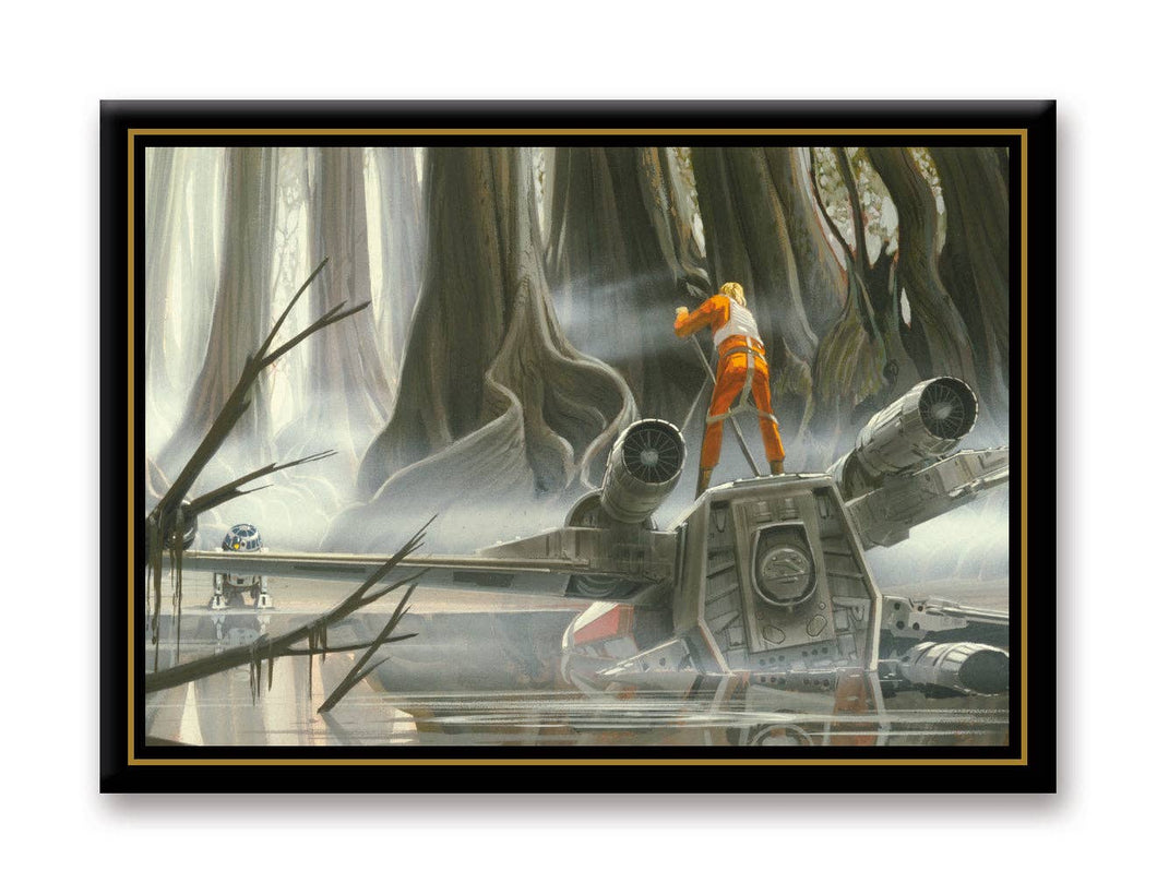 Star Wars - Concept Art X - Wing Flat Magnet (2.5
