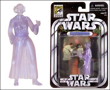 Princess leia hologram action on sale figure