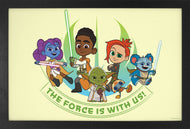 Star Wars - Young Jedi - Force Is With Us Framed Print
