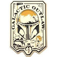 Boba Fett Galactic Outlaw Enamel Pin