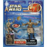 Mace Windu with Battle Droid AOTC