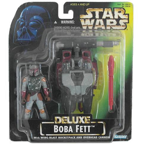 Deluxe Boba Fett with wing blast rocketpack
