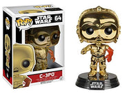 Pop 64 C-3PO (Metallic, red arm) B&N Excl, TFA