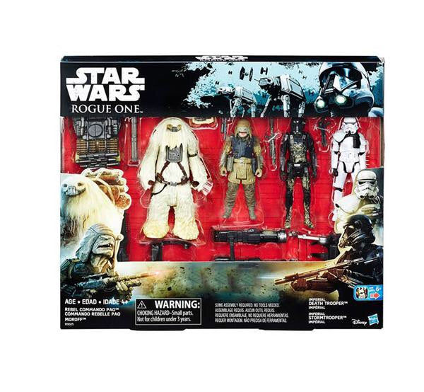 Rebel Comm Pao Moroff Death Trooper Imp Strmtrpr 4Pk RO 2016 Kohls Excl