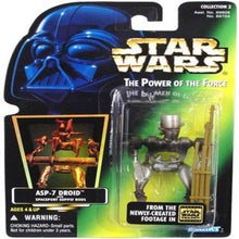 POTF ASP-7 Droid with Spaceport Supply Rods 1997