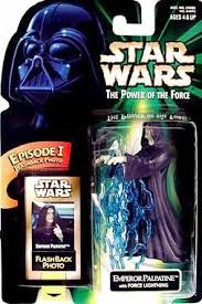 Emperor Palpatine with Force Lightning POTF 1998