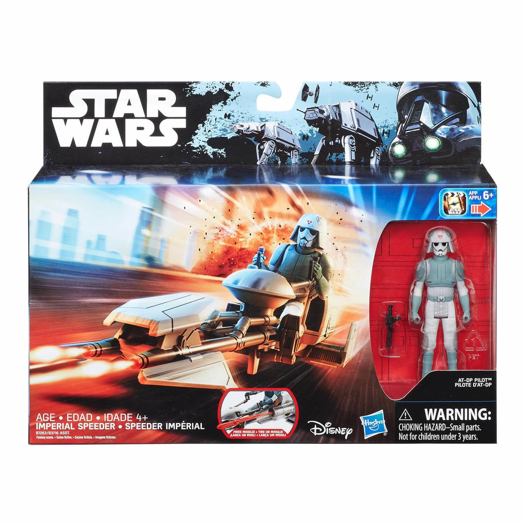 Imperial Speeder w AT-DP Pilot Rogue One 2016