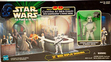 POTF Playset 3-D Display Diorama Cantina at Mos Eisley with Sandtrooper & Patrol Droid 1998
