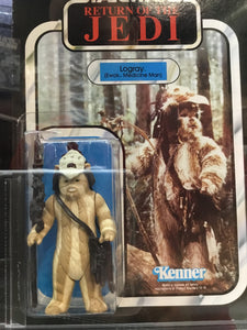 1983 Logray (Ewok Medicine Man) AFA 80+ 13106380