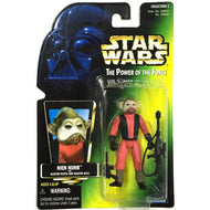 Nien Nunb with Blaster Pistol and rifle Coll2 POTF 1997