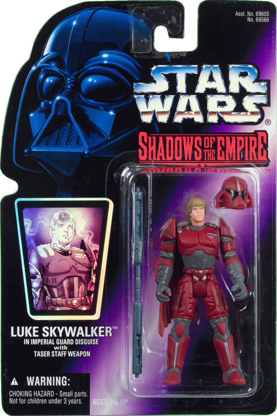Luke Skywalker In Imperial Guard Disguise 1996