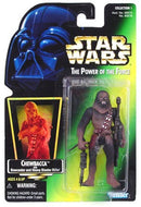 Chewbacca with bowcaster and heavy blaster rifle POTF 1995