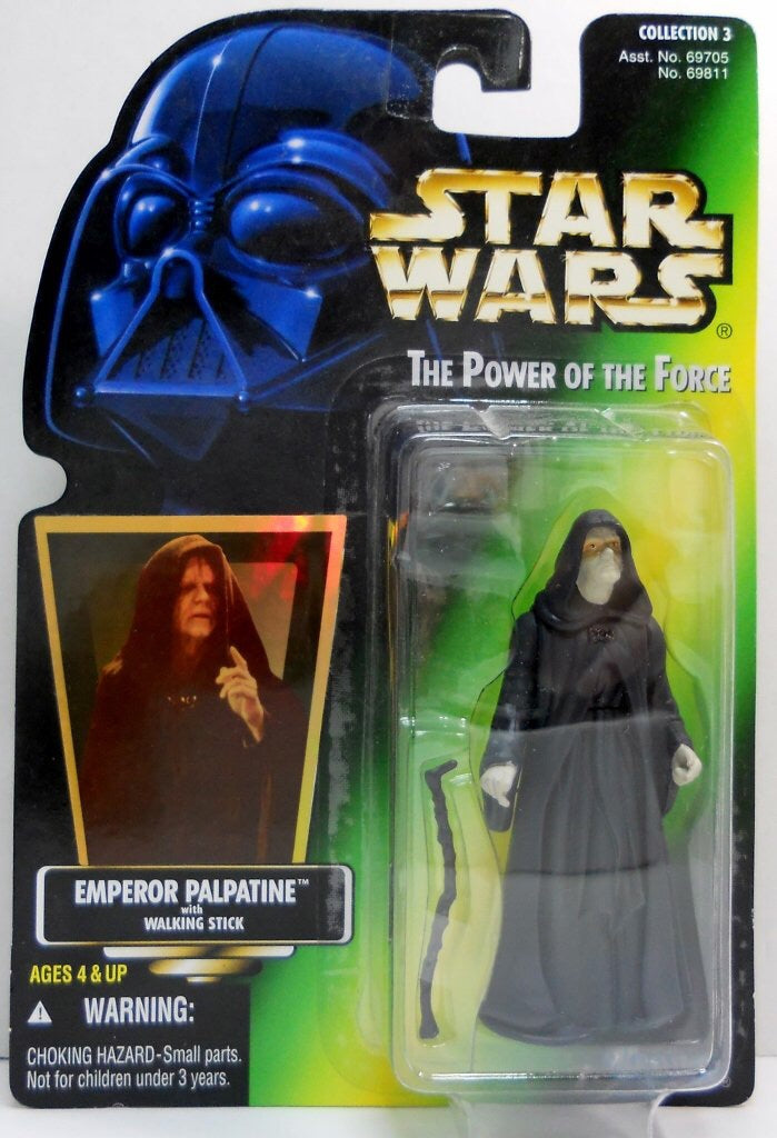 Emperor Palpatine w Walking Stick POTF 1997