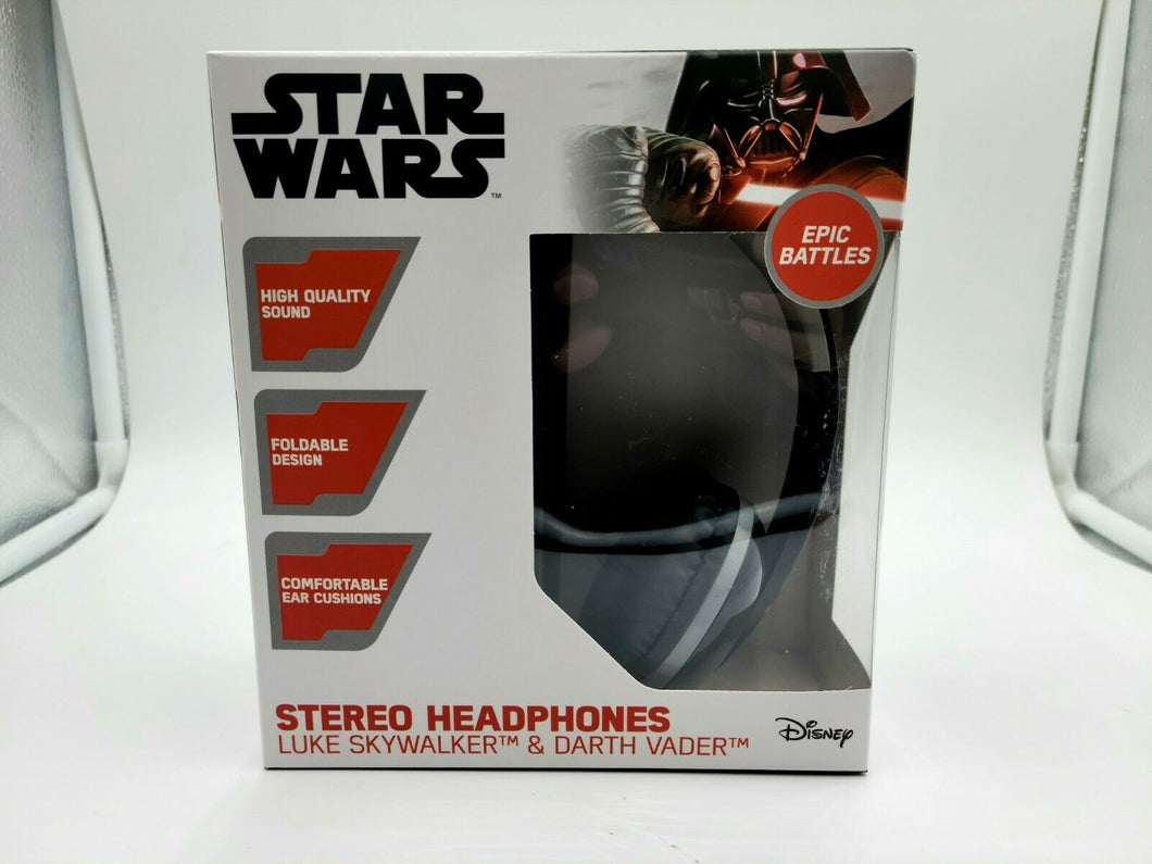 Stereo Headphones Luke Skywalker & Darth Vader