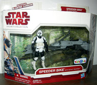 Speeder Bike w Scout Trooper ROTJ Legacy