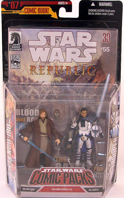Obi-Wan Kenobi & Arc Trooper Comic Pack 07 30th